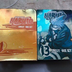 Naruto Uncut Box Set Vol. 1 & 13 DVD Vol. 13 Missing Disc 1